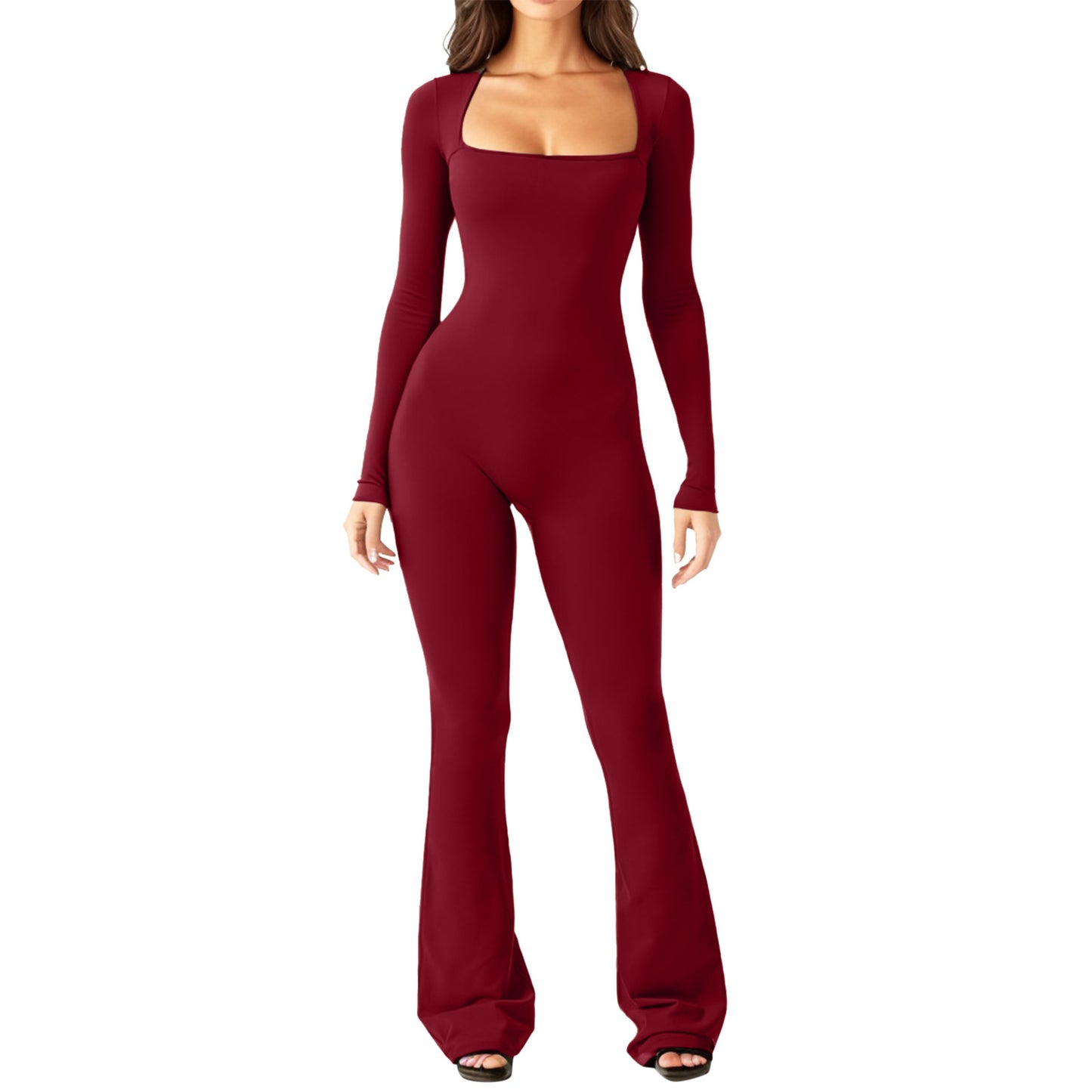 Women's Long-sleeved Jumpsuit