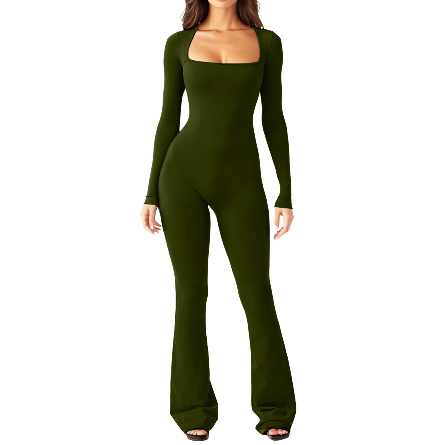 Women's Long-sleeved Jumpsuit