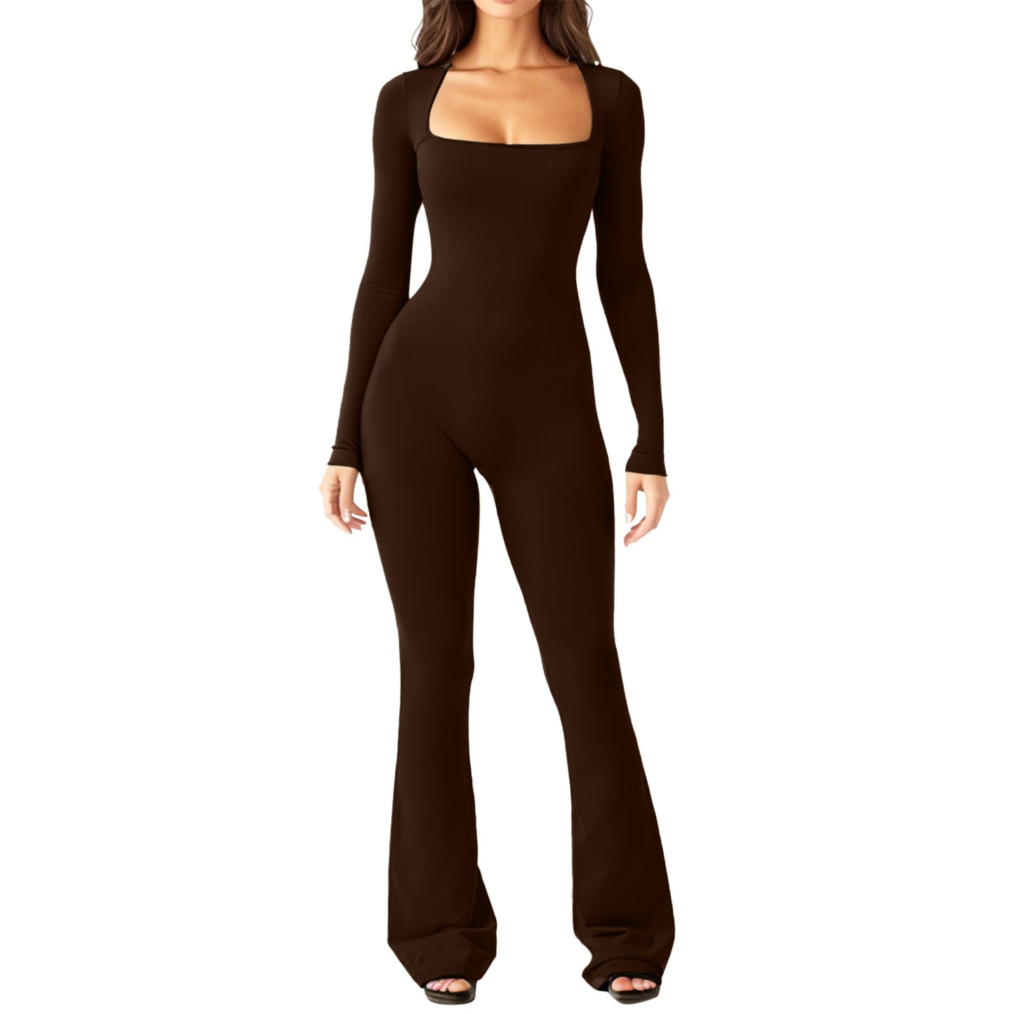 Women's Long-sleeved Jumpsuit