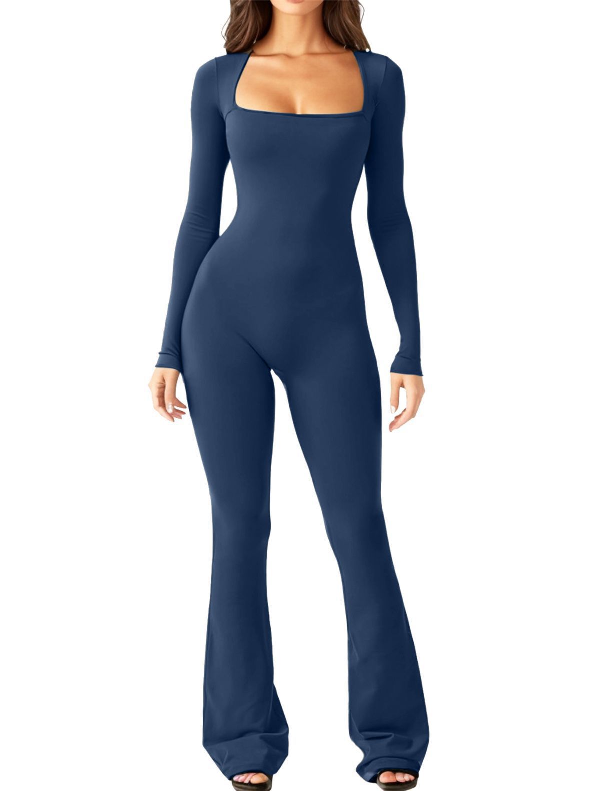 Women's Long-sleeved Jumpsuit